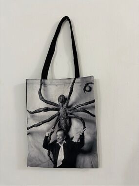 Louise Bourgeois Spider IV Portrait Canvas Tote Bag Mori Art Museum Exhibition